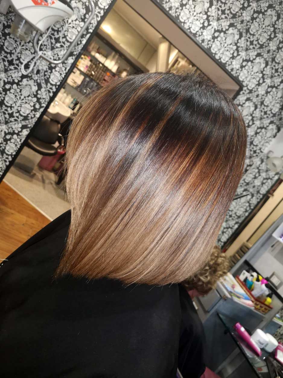 Bayalage con Modern bob