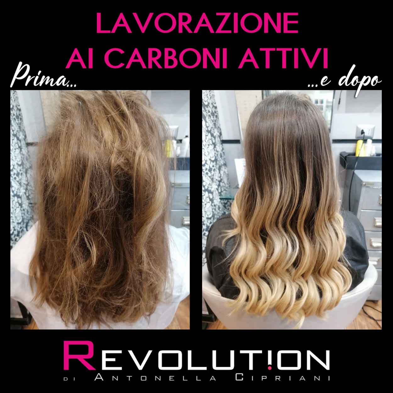 Lavorazione ai carboni attivi