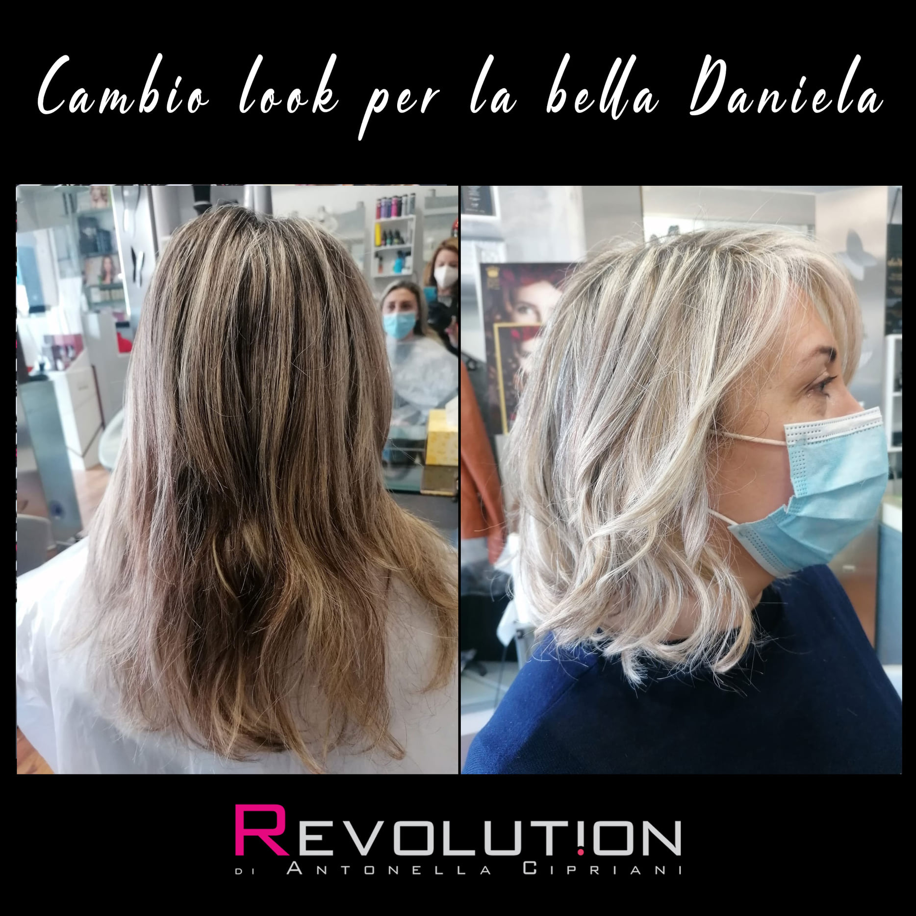 Cambio look per la bella Daniela