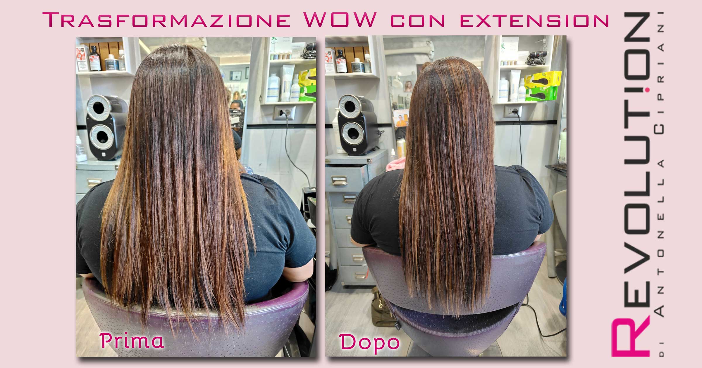 trasformazione wow con extension