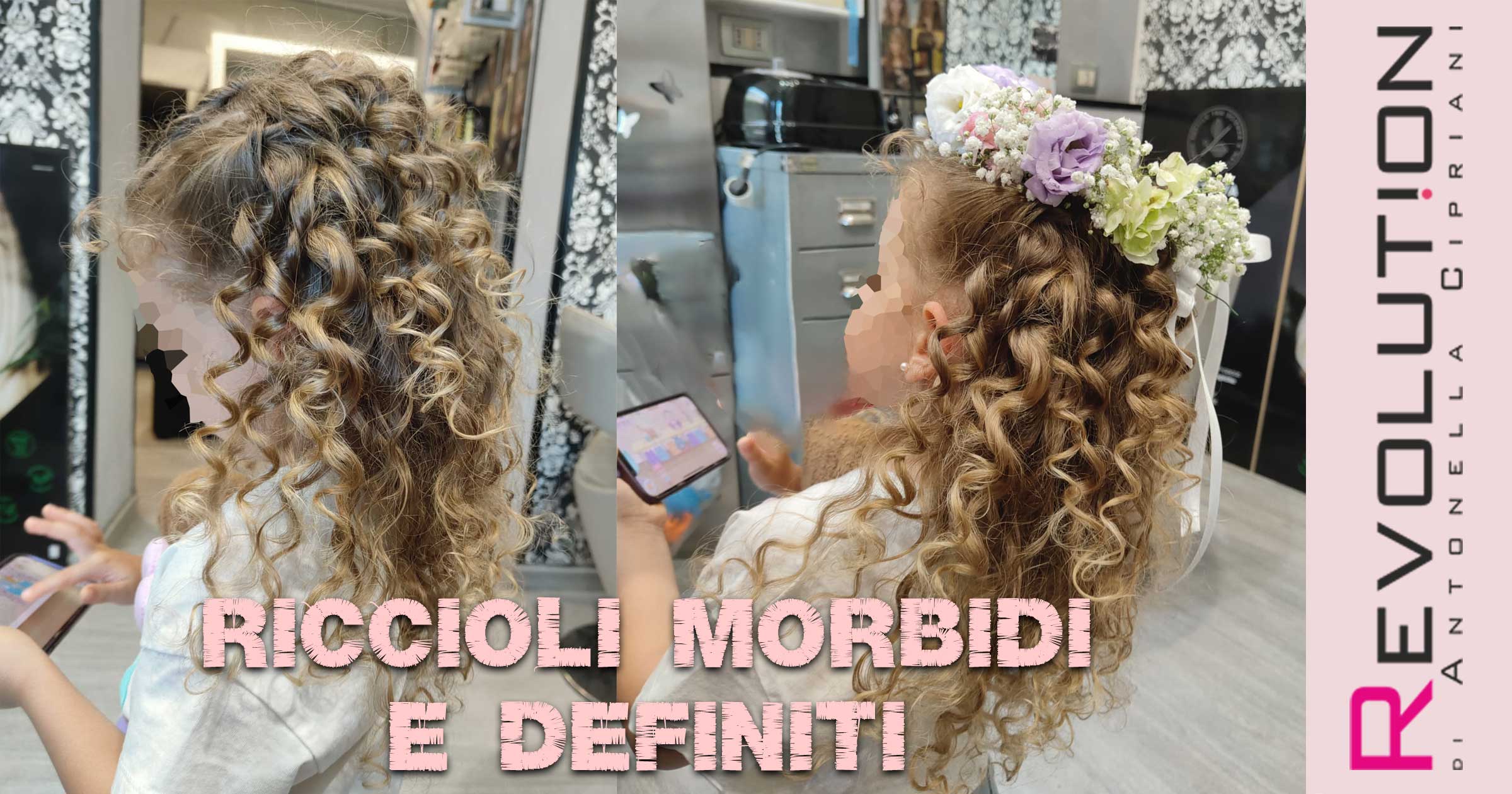 riccioli bambina