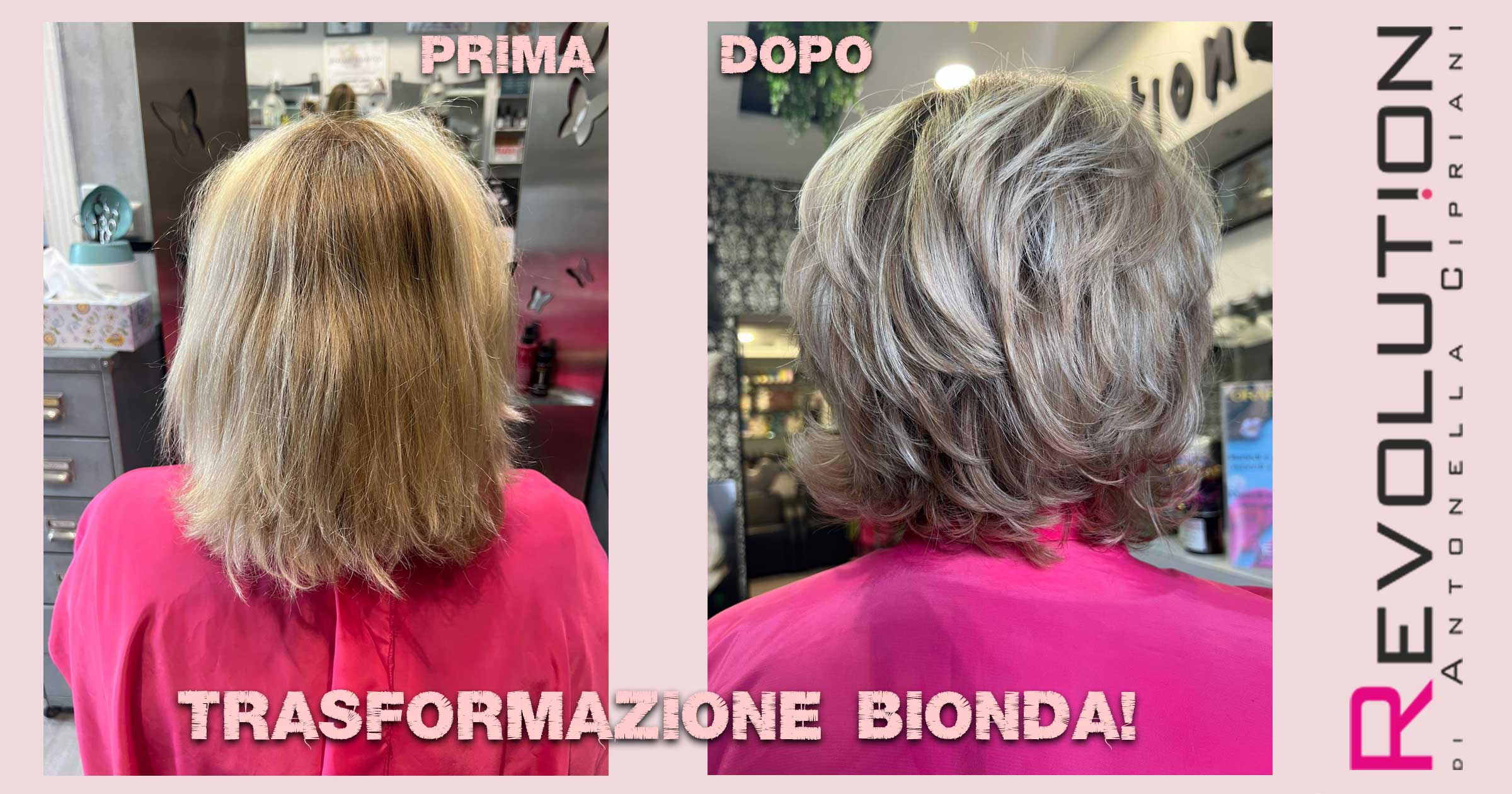 trasformazione bionda